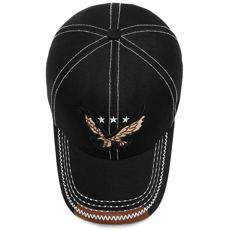 Ethan Embroidered Vintage Cap
