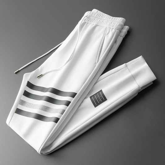 Arius Women's Sweatpants - Comfy Cotton-Blend Joggers for Women with Unique Stripe Detail 0