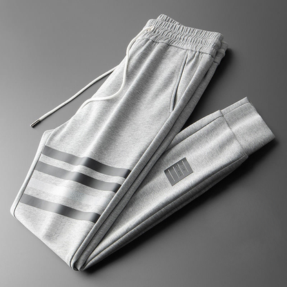 Arius Women's Sweatpants - Comfy Cotton-Blend Joggers for Women with Unique Stripe Detail 1