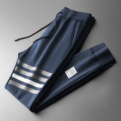 Arius Women's Sweatpants - Comfy Cotton-Blend Joggers for Women with Unique Stripe Detail 3