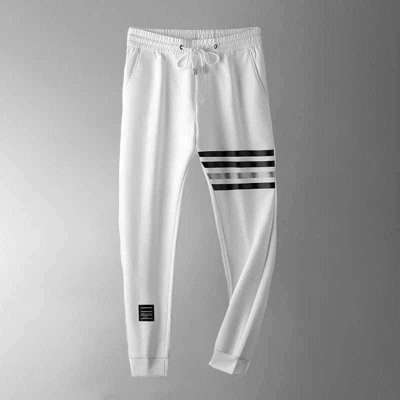 Arius Women's Sweatpants - Comfy Cotton-Blend Joggers for Women with Unique Stripe Detail 4
