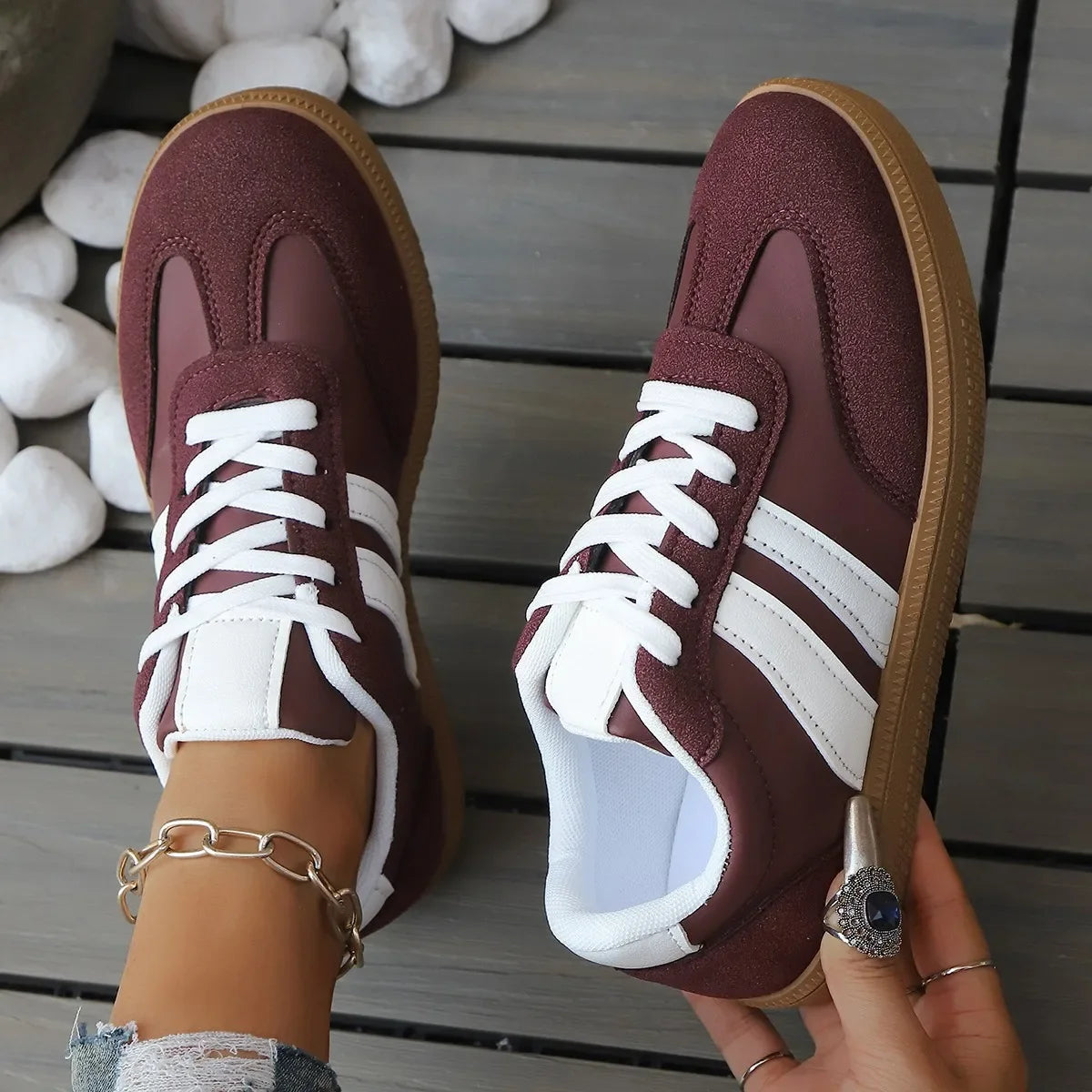 Blaize Retro Sneakers | Genuine Leather, Orthopedic Insole 5