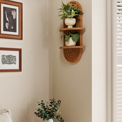 VF Arched Wall Shelf for Plants & Decor