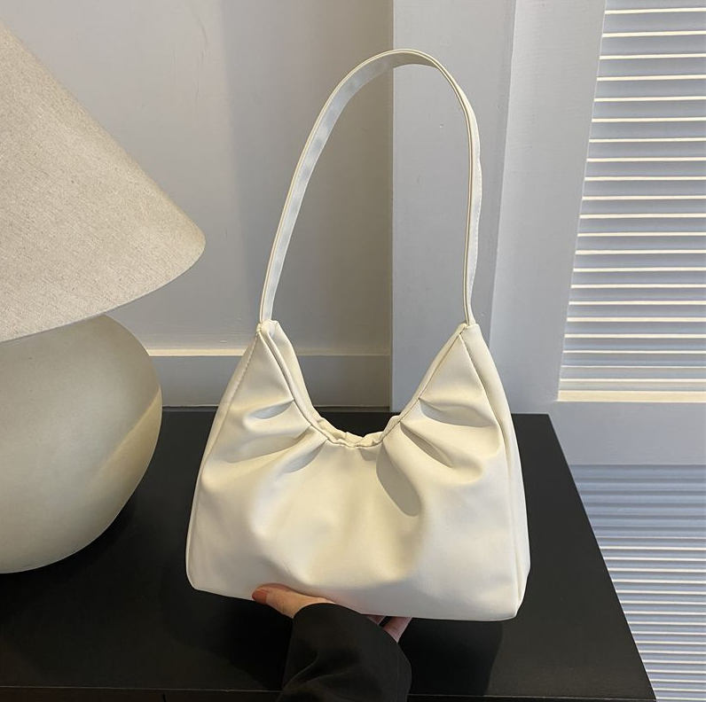 Lara Pleated Underarm Spring Shoulder Bag