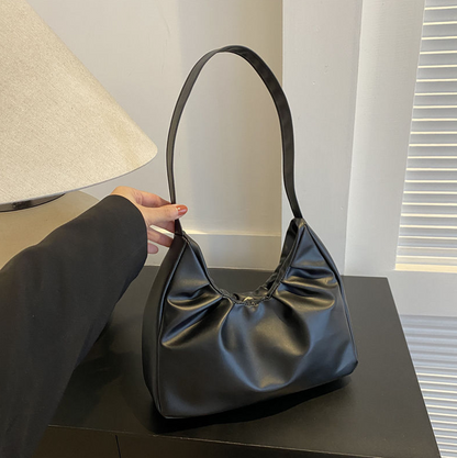 Lara Pleated Underarm Spring Shoulder Bag