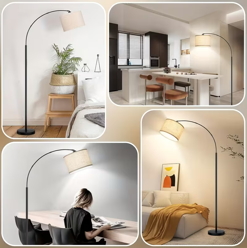 Modern Arc Floor Lamp - Valefield