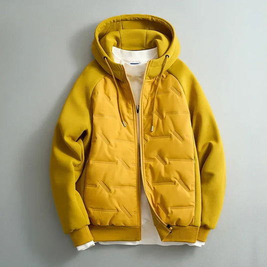 Cora Hooded Coat | Warm Cotton Blend, Lightweight Design, Relaxed Fit 0
