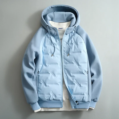 Cora Hooded Coat | Warm Cotton Blend, Lightweight Design, Relaxed Fit 11