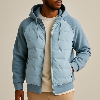 Cora Hooded Coat | Warm Cotton Blend, Lightweight Design, Relaxed Fit 5