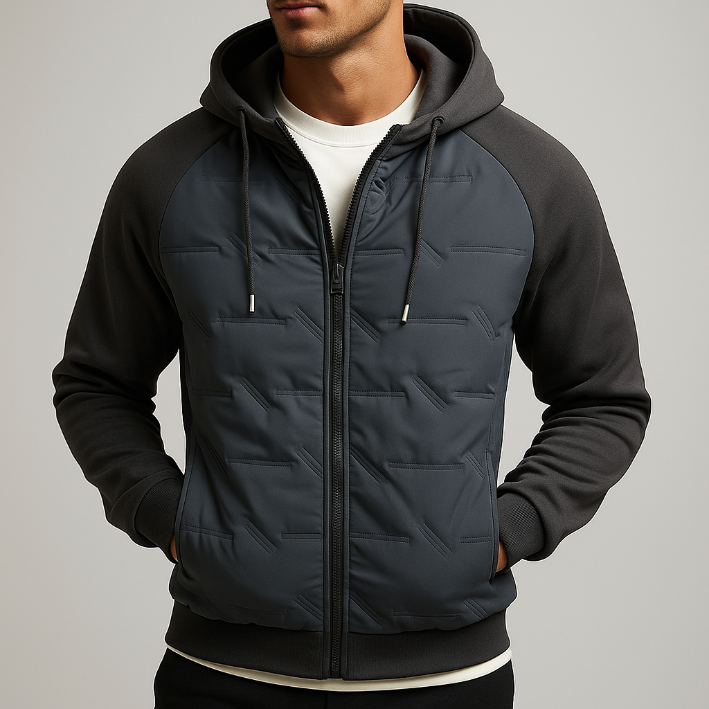 Cora Hooded Coat | Warm Cotton Blend, Lightweight Design, Relaxed Fit 6