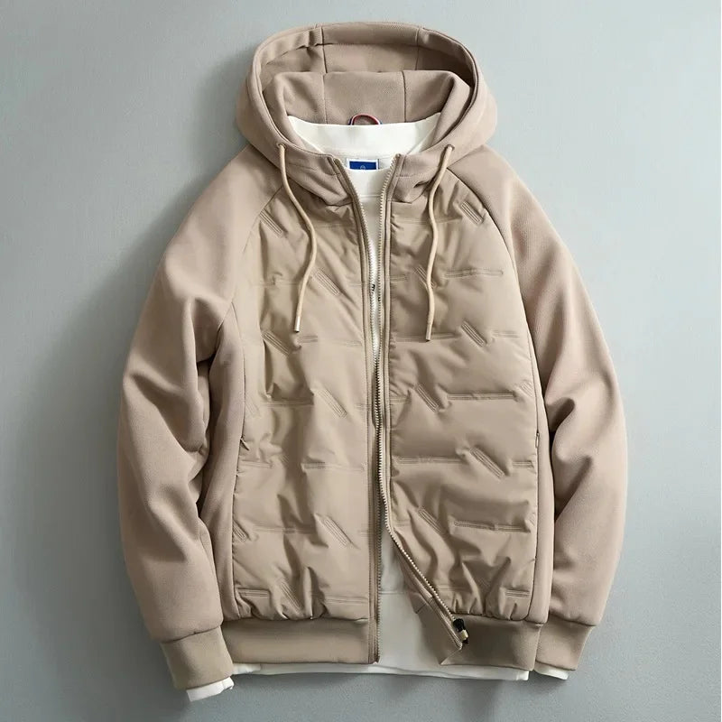 Cora Hooded Coat | Warm Cotton Blend, Lightweight Design, Relaxed Fit 8