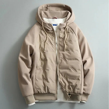 Cora Hooded Coat | Warm Cotton Blend, Lightweight Design, Relaxed Fit 8