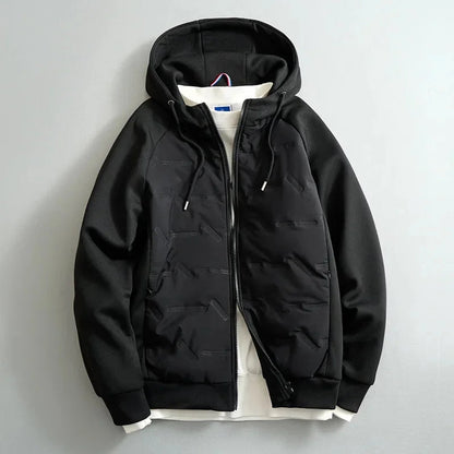Cora Hooded Coat | Warm Cotton Blend, Lightweight Design, Relaxed Fit 9