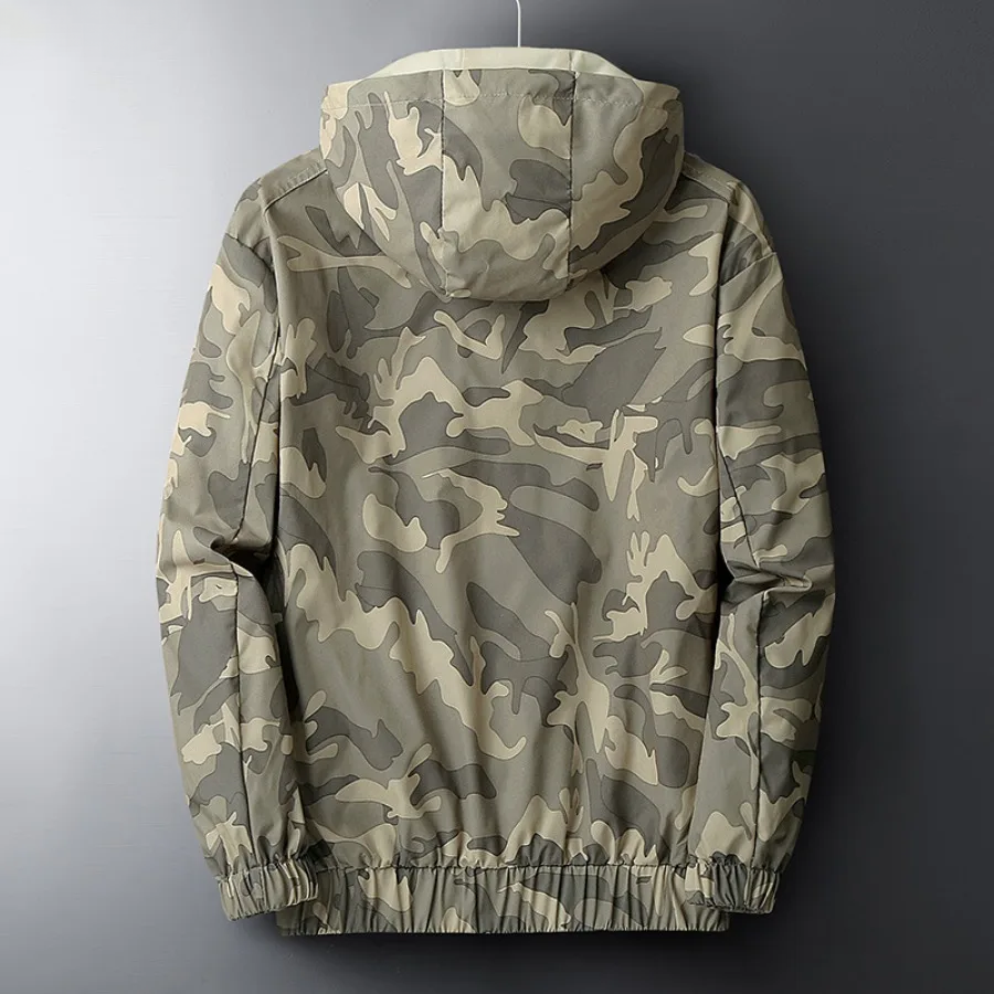 Rover Camo Jacket | Windproof, Lightweight, Adjustable Hood 1