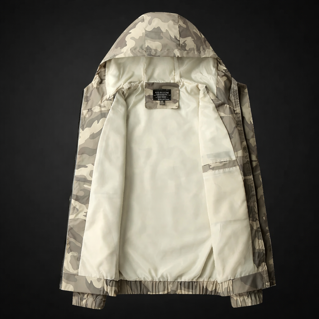Rover Camo Jacket | Windproof, Lightweight, Adjustable Hood 2