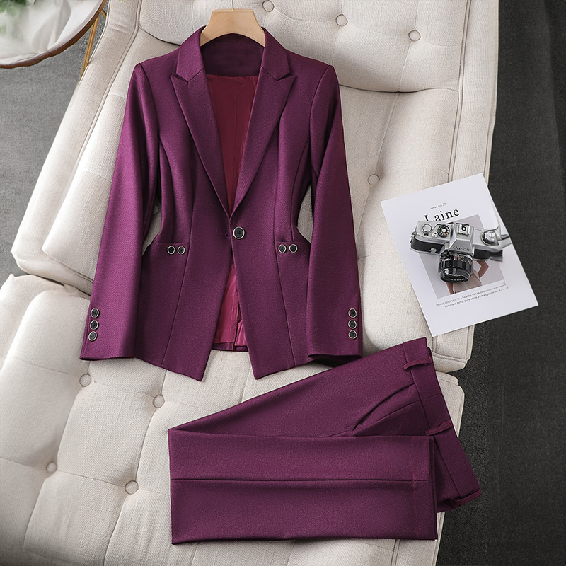 Sophia Mirelle Women's Black Blazer for Women - Tailored Soft-Structure™ Set 3