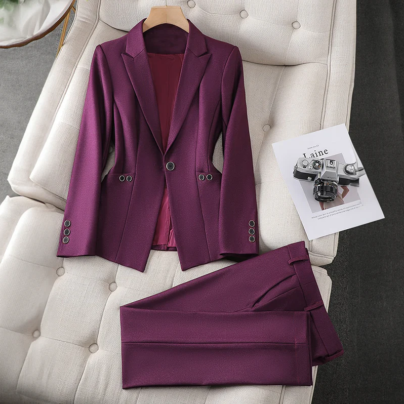 Sophia Mirelle Women's Black Blazer for Women - Tailored Soft-Structure™ Set 6