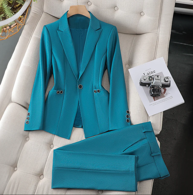 Sophia Mirelle Women's Black Blazer for Women - Tailored Soft-Structure™ Set 8