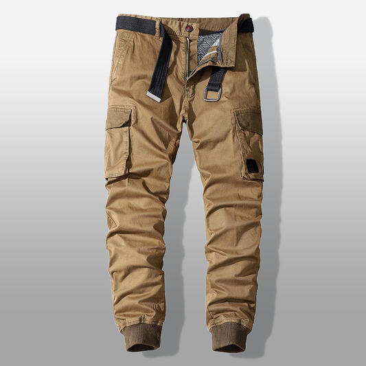 Urban Ruler Cargo Joggers | Flex-Fit Cotton with Cargo Pockets 0