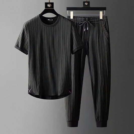 Vizio Athleisure Set | Premium Polyester, Casual Style 0