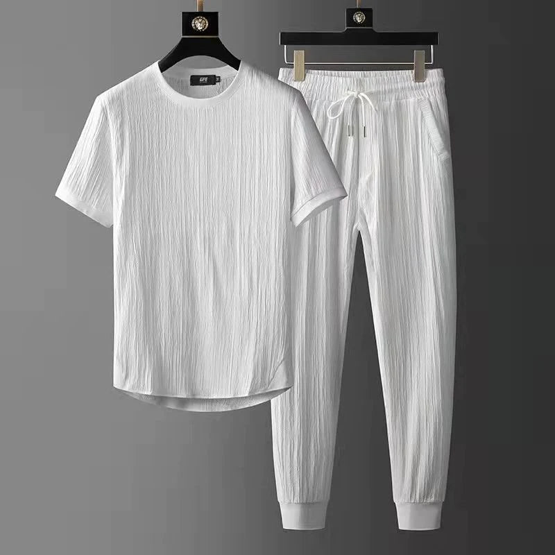 Vizio Athleisure Set | Premium Polyester, Casual Style 1