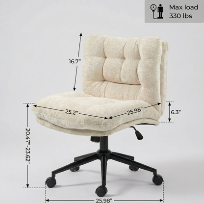 Criss Cross Swivel Chair Office - Valefield